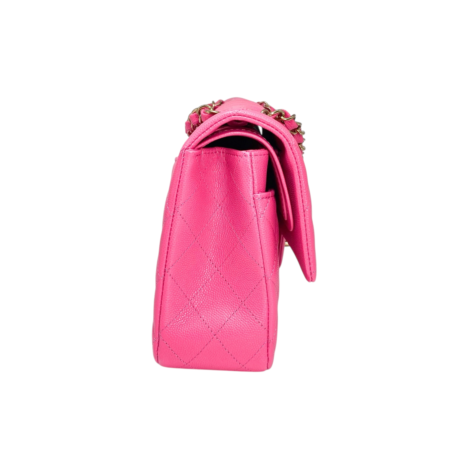 Chanel Pink Medium Double Flap Bag