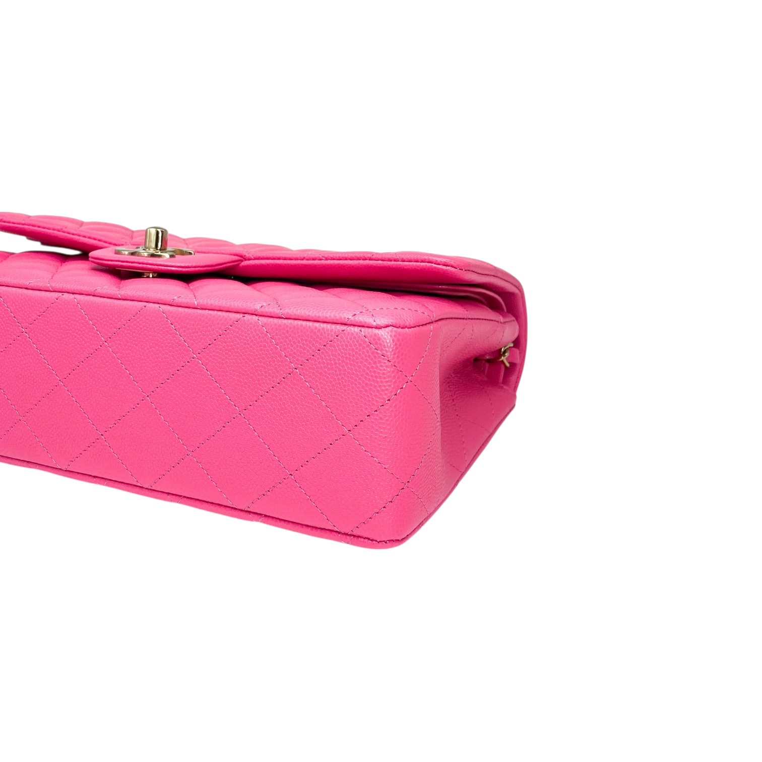 Chanel Pink Medium Double Flap Bag