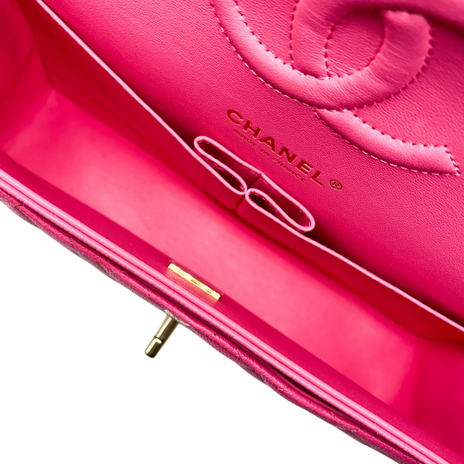 Chanel Pink Medium Double Flap Bag