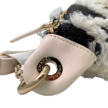 Chanel Coco Neige Shearling Waist Bag