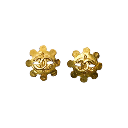 Chanel Coco Mark Clip-On Earrings