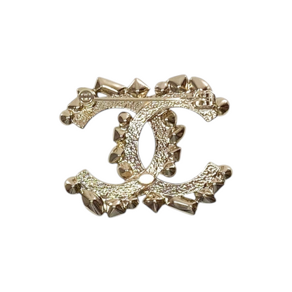 Chanel CC Crystal Brooch