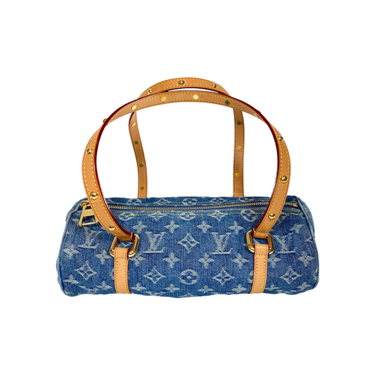 Louis Vuitton Denim Blue Papillon