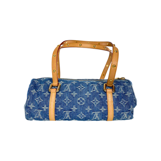 Louis Vuitton Denim Blue Papillon
