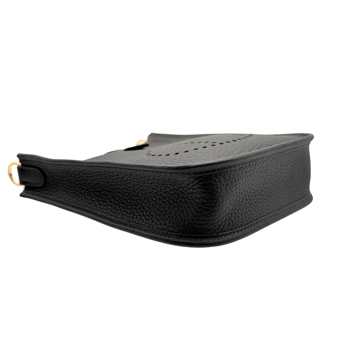 Hermes Evelyn TPM Black Clemence  Crossbody