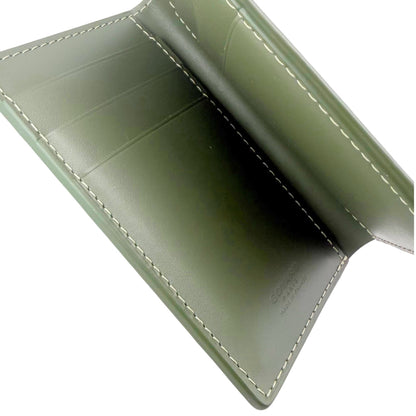 Goyard Saint Pierre Goyardine Green Card Holder