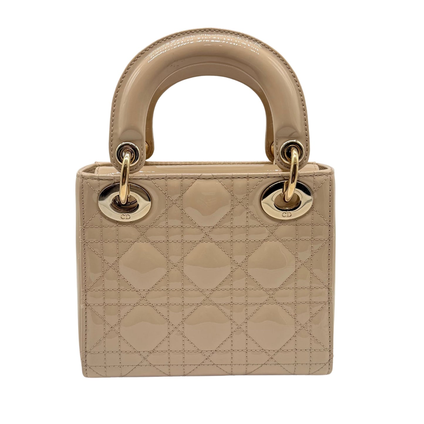 Dior Mini Lady Dior Beige Handbag