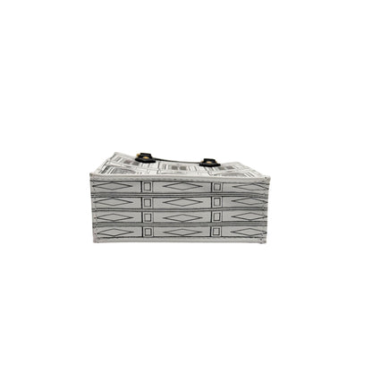 Louis Vuitton Black and White Monogram Petit Sac Plat with Strap