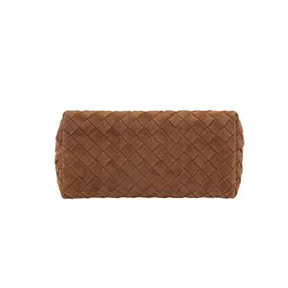 Bottega Veneta Amber Suede Small Andiano Tote