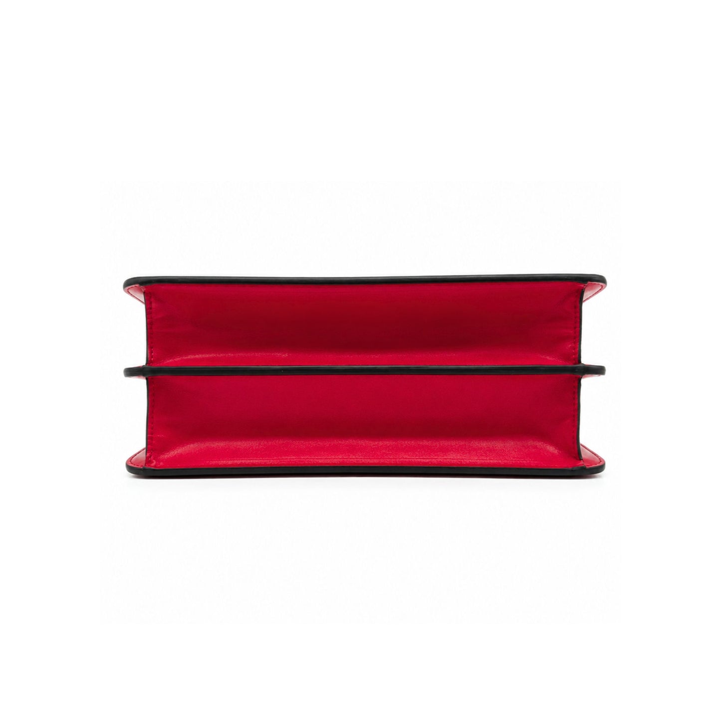 Fendi East West Peekaboo Red Handbag