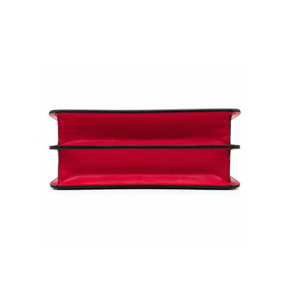 Fendi East West Peekaboo Red Handbag