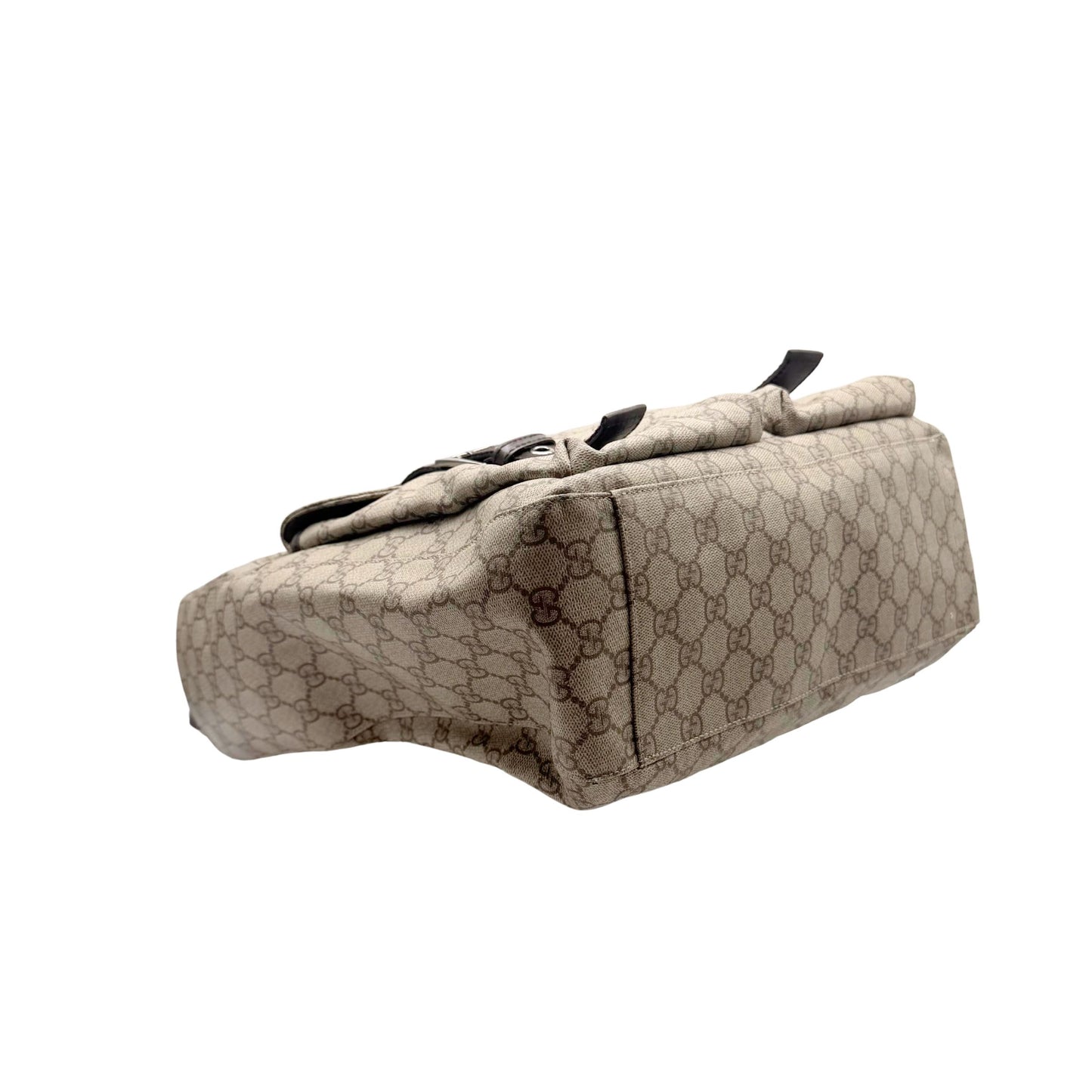 Gucci Brown Monogram Coated Tote