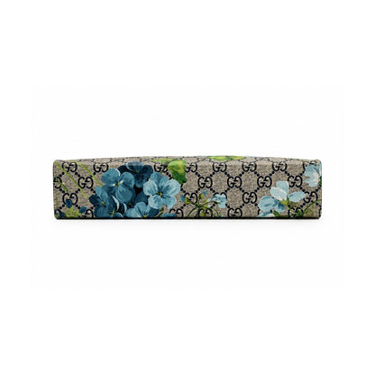 Gucci Blue Blooms Monogram Toiletry Pouch