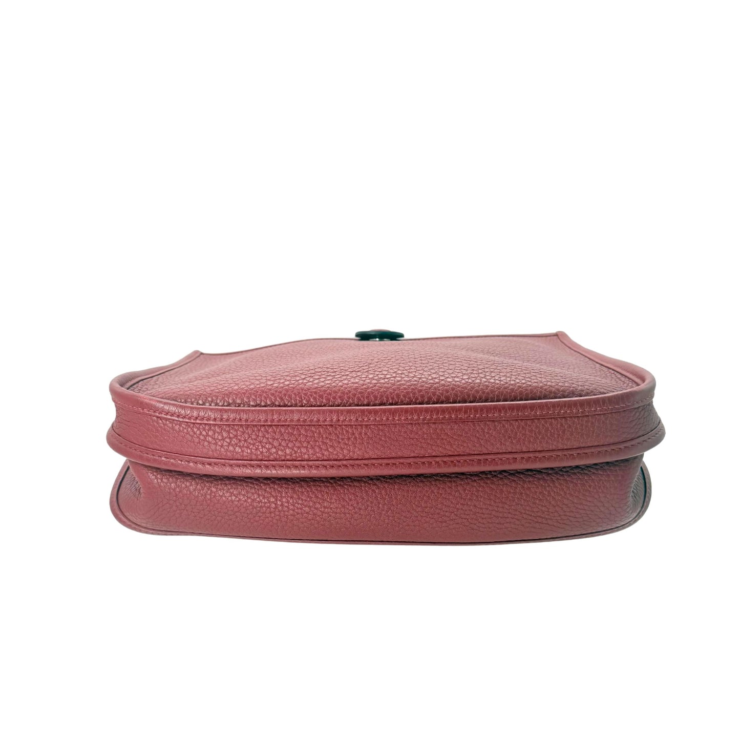 Hermes Evelyne PM Rouge H Palladium Hardware