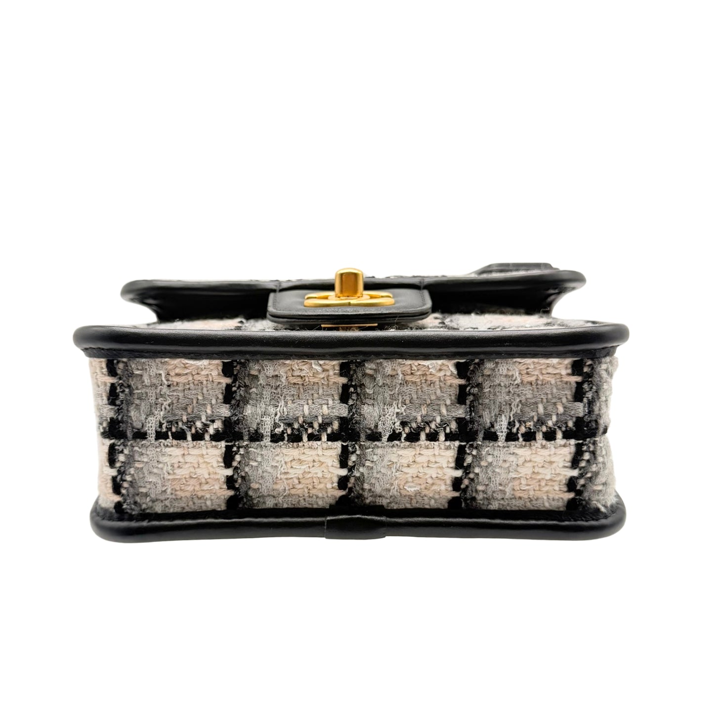 Chanel Tweed School Memory Top Handle