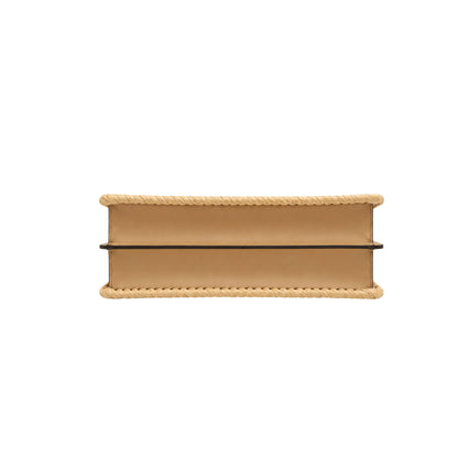 Fendi Raffia Medium Peekaboo Handbag