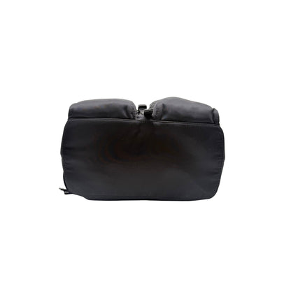 Prada Black Nylon 2 Pocket Backpack