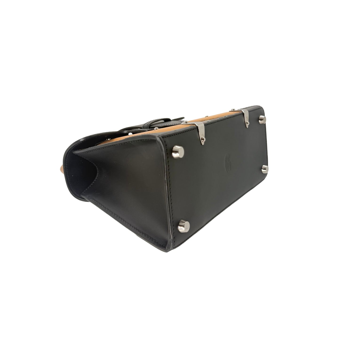Goyard Black Mini Saigon Top Handle
