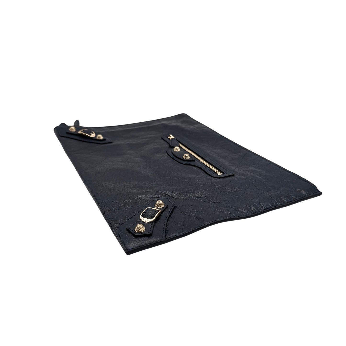 Balenciaga Agneau Giant 12 Bleu Ipad Case