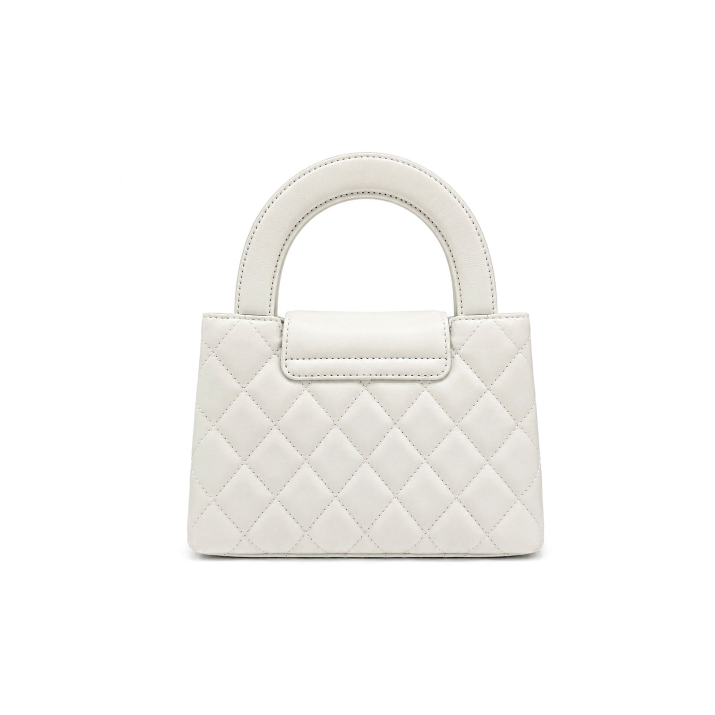 Chanel Kelly Mini Top Handle in White