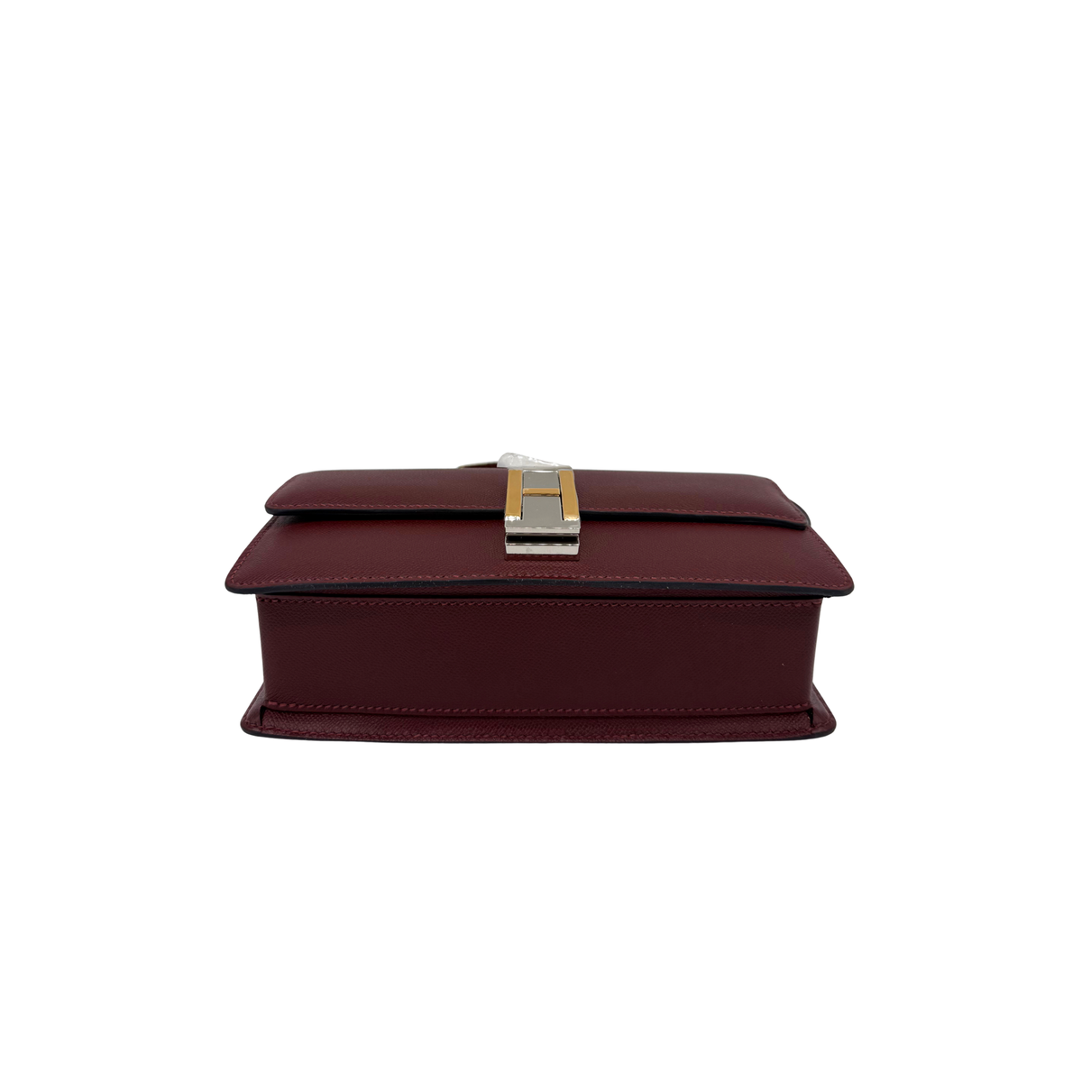 Hermès Sac Mallette Rouge H Madame Electrum Hardware
