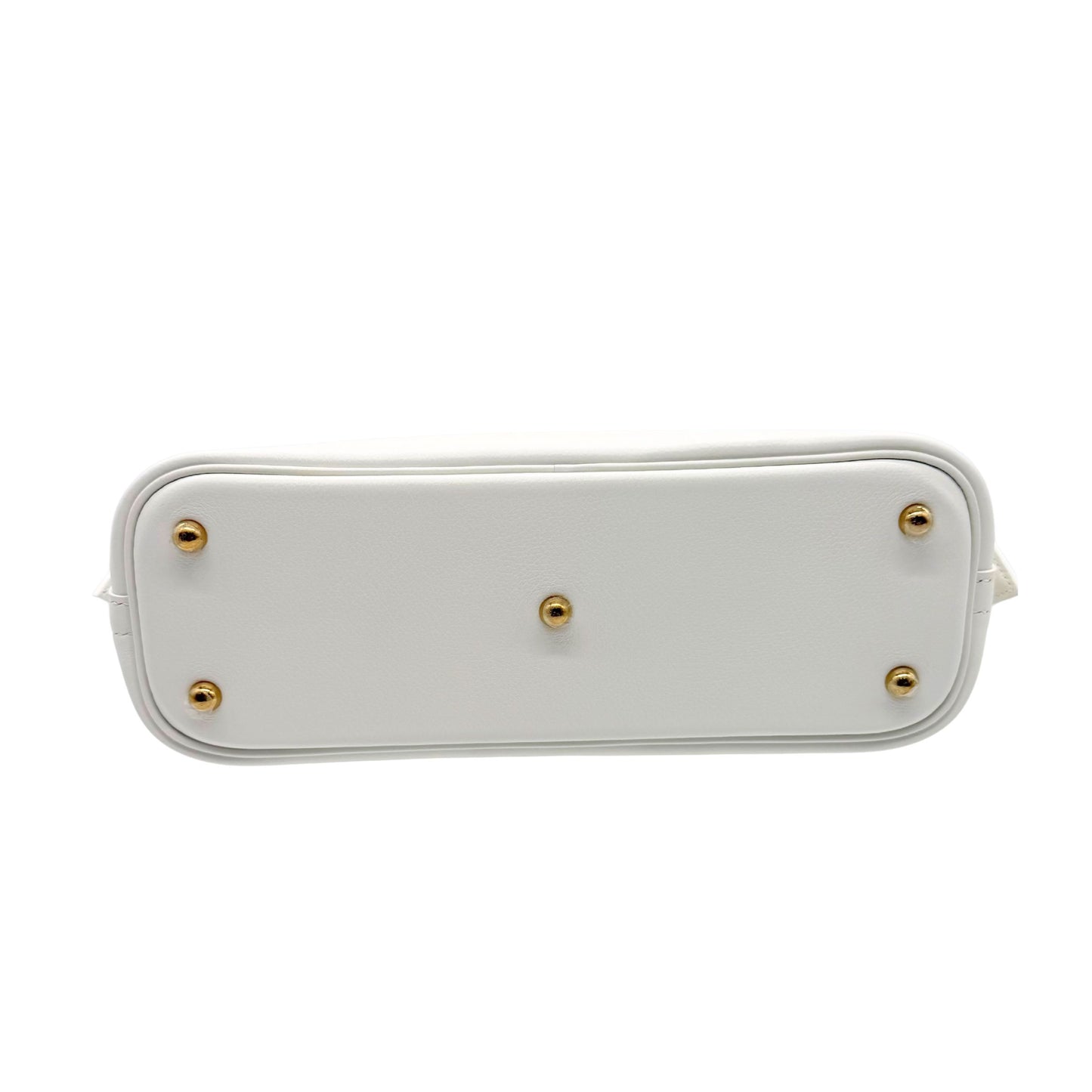 Hermes White Bolide 25cm