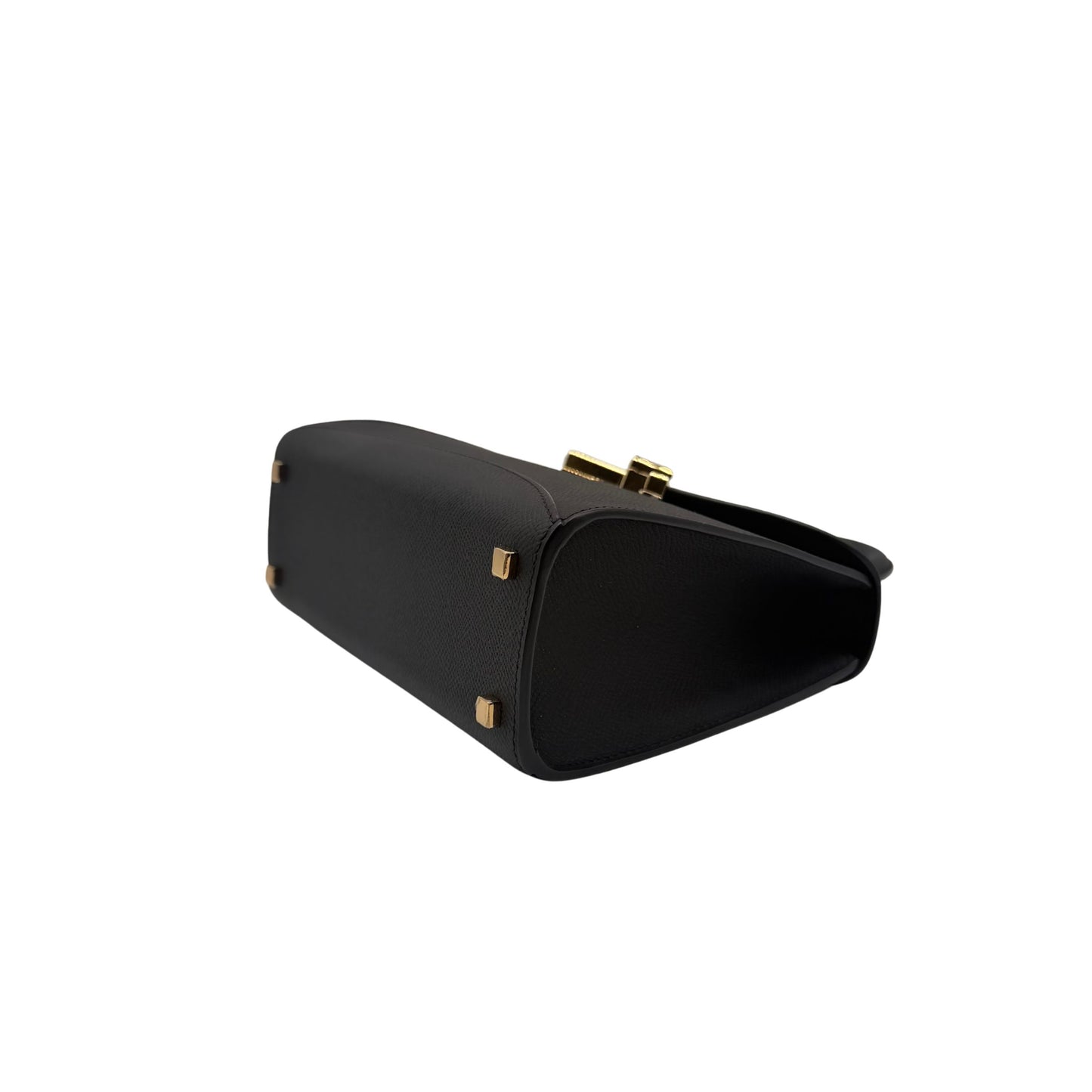 Moynat Gabrielle Black Mini Top Handle Bag