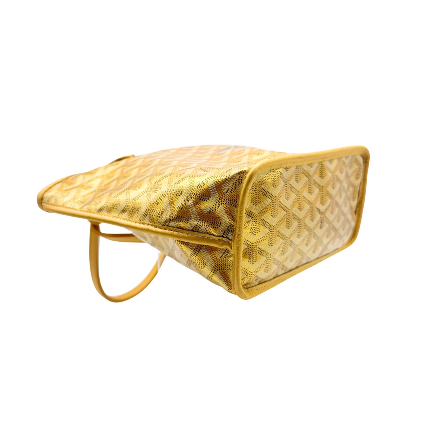 Goyard Anjou Gold Reversible Mini Tote