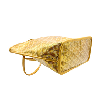 Goyard Anjou Gold Reversible Mini Tote