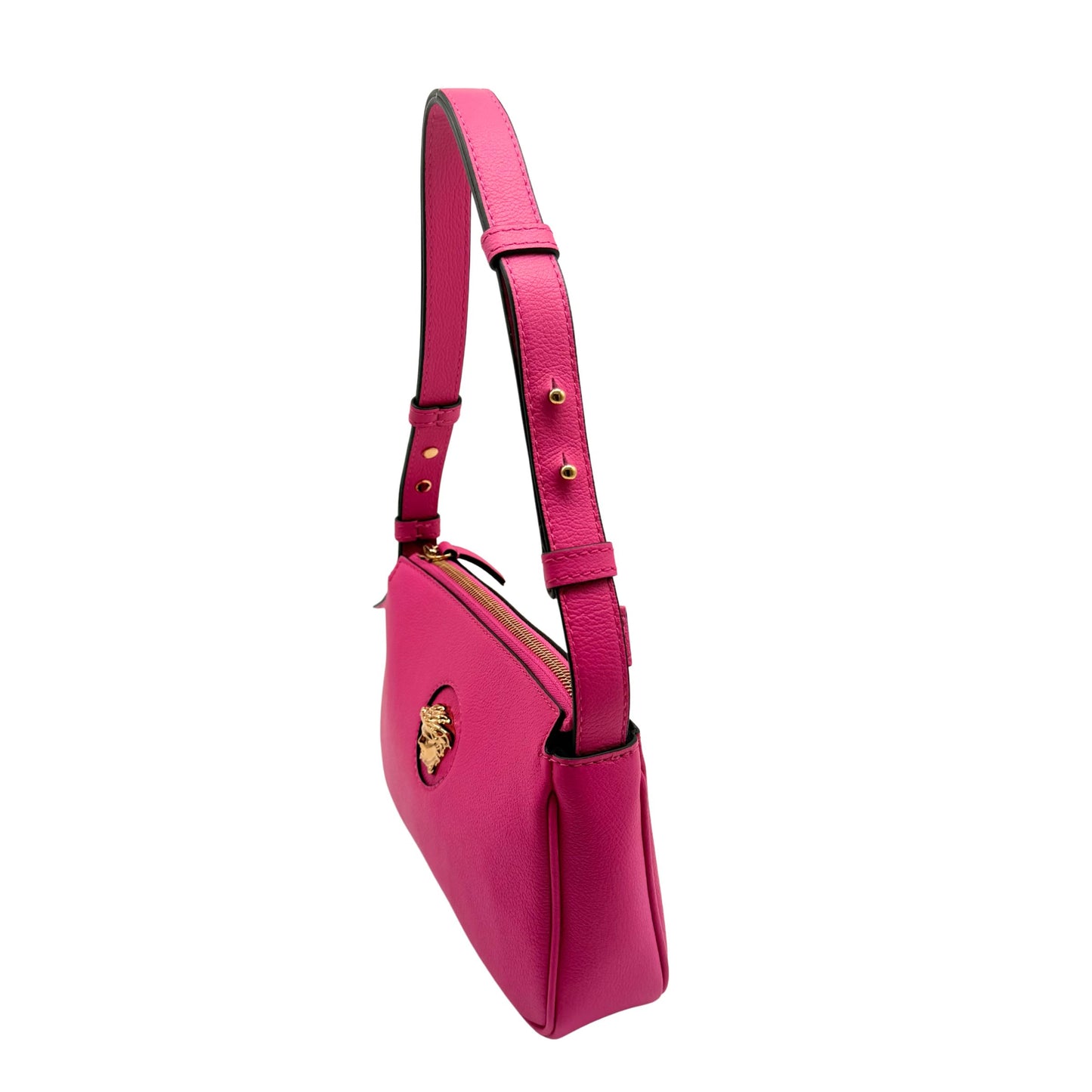 Versace Pink La Medusa Shoulder Bag