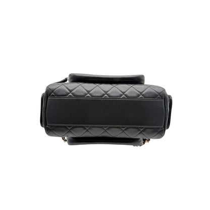 Chanel Camera Bag with Quilted Lambskin and Light Gold Hardware