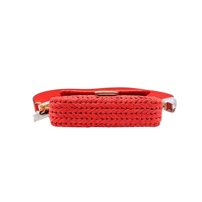 Fendi Baguette Lava Grace FF Woven Handbag