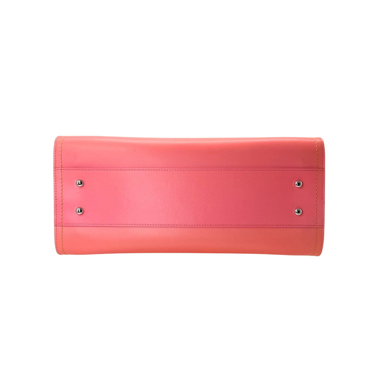 Chanel Deauville Tote in Medium Orange/Pink