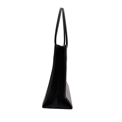 Balenciaga Logo North South Squared XXS Black Shopper Tote