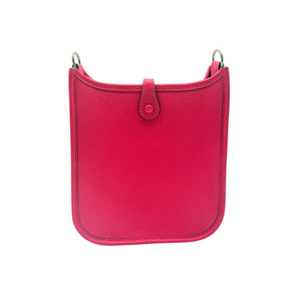 Hermes Evelyne TPM Rose Mexico Palladium Hardware