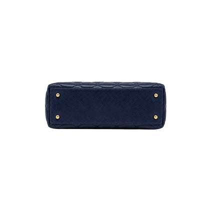 Chanel Navy Slim Vanity Crossbody