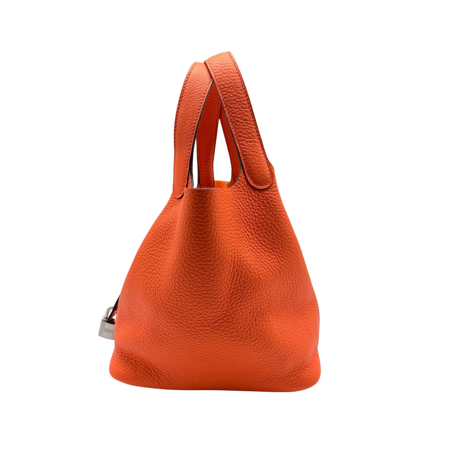 Hermès Picotin Lock 18 in Orange Minium Clemence