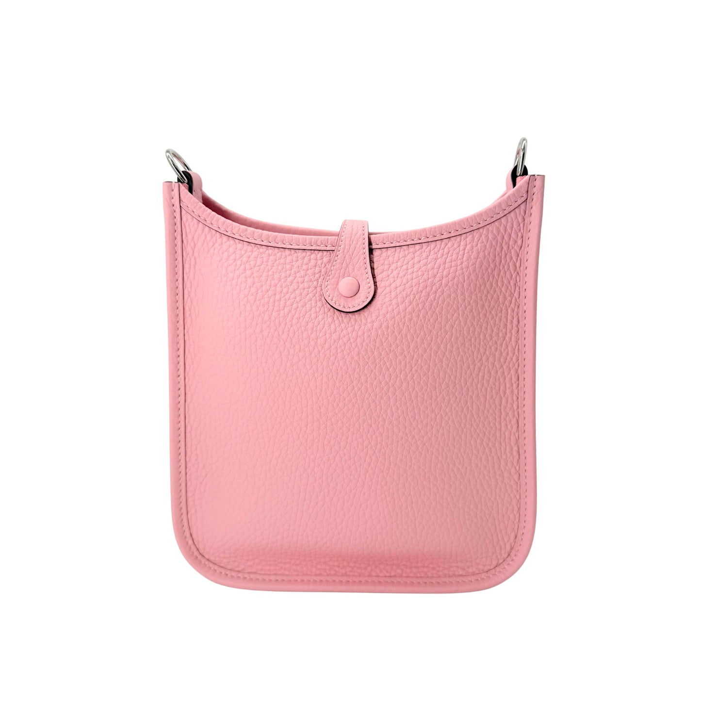 Hermès Rose Sakura Evelyne Crossbody Tres Petit Modele