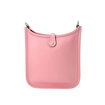 Hermès Rose Sakura Evelyne Crossbody Tres Petit Modele