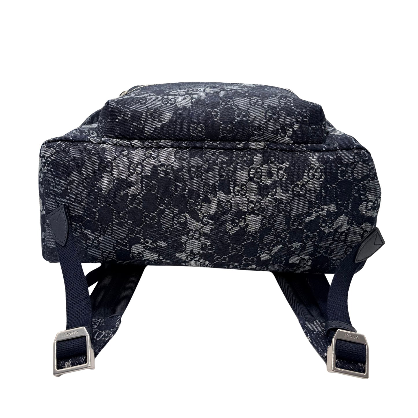 Gucci Denim Large Canvas Backpack