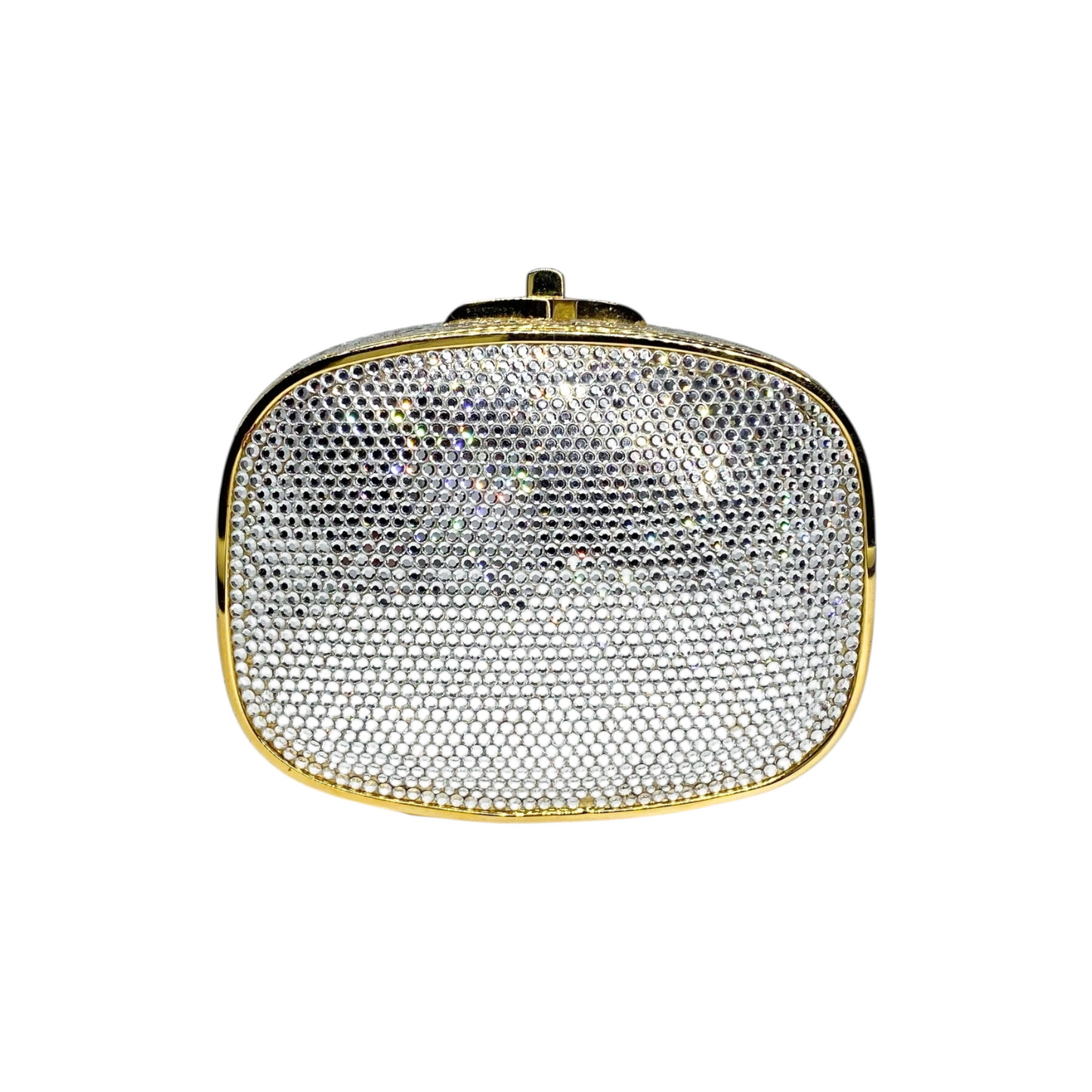 Judith Leiber Oval Crystal Clutch