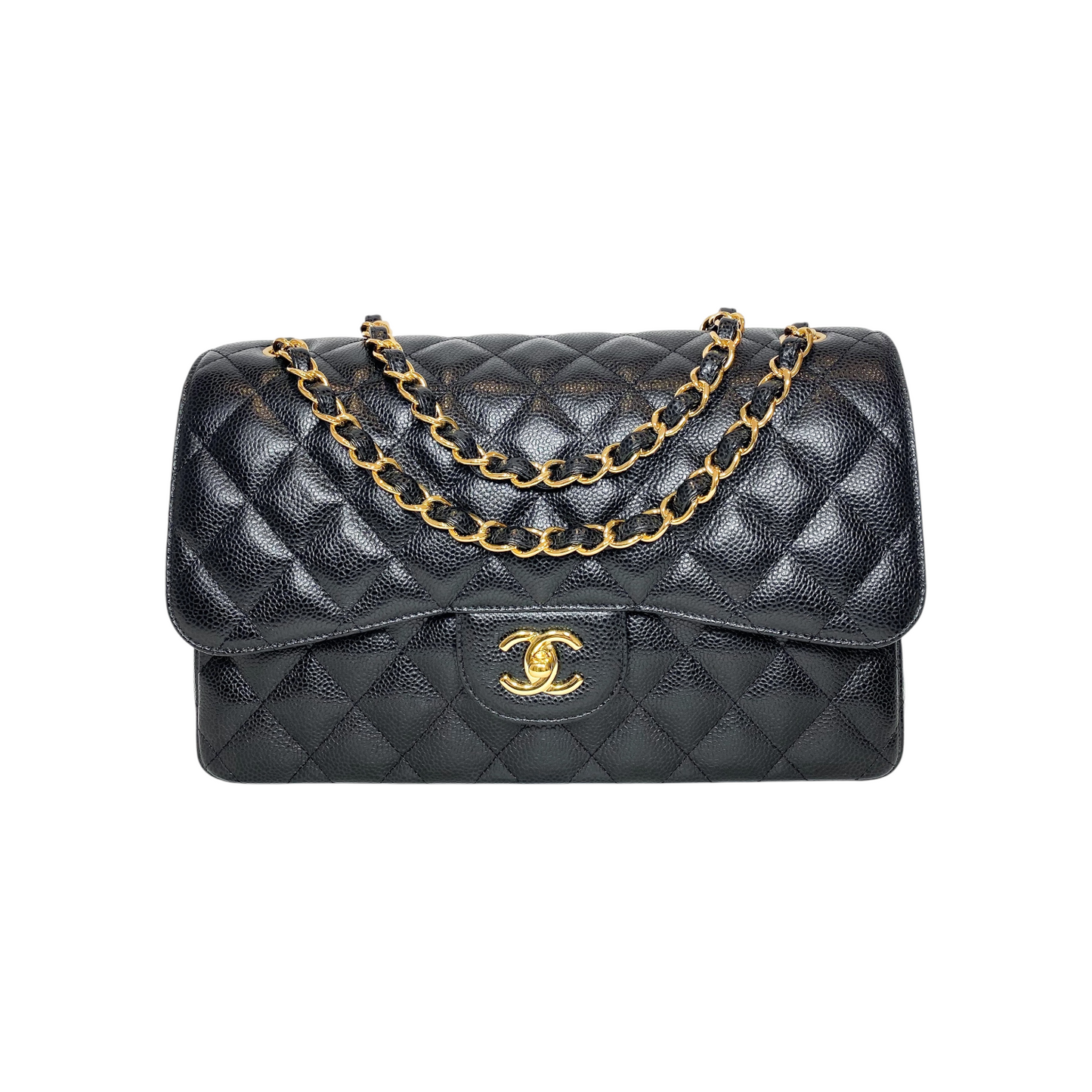 Chanel Black Jumbo Double Flap Bag