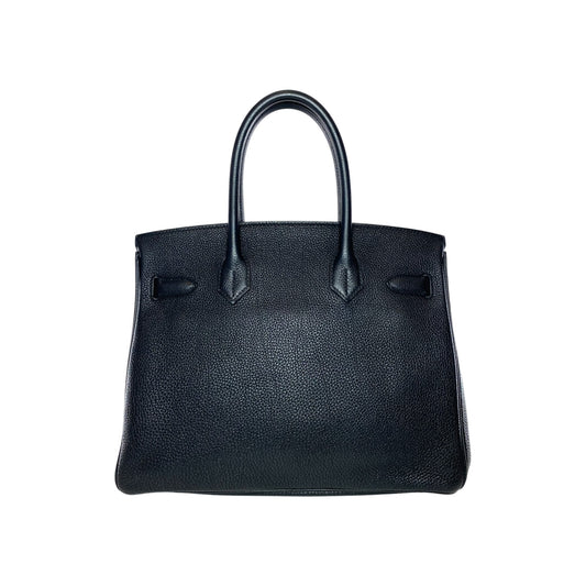 Hermes Birkin 30 Black Togo Gold Hardware