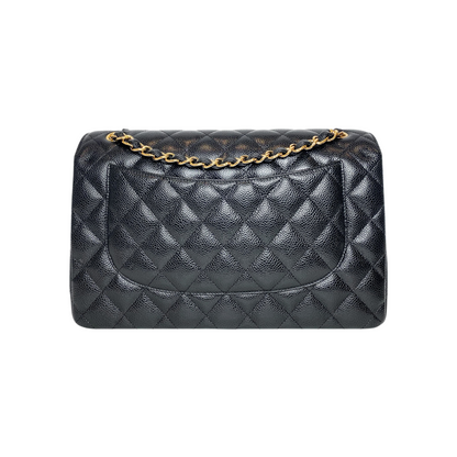 Chanel Black Jumbo Double Flap Bag