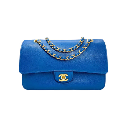 Chanel Blue Timeless Pure Flap Bag
