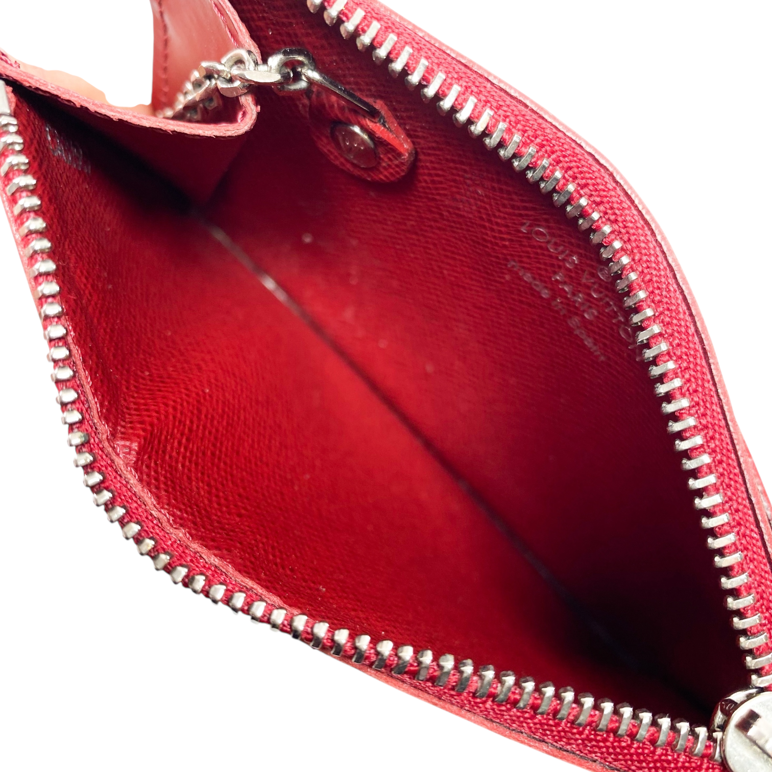 Louis Vuitton Dark Red Key Pouch