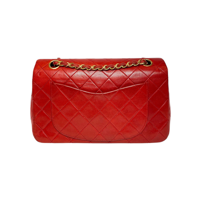 Chanel Small Red Classic Flap Bag