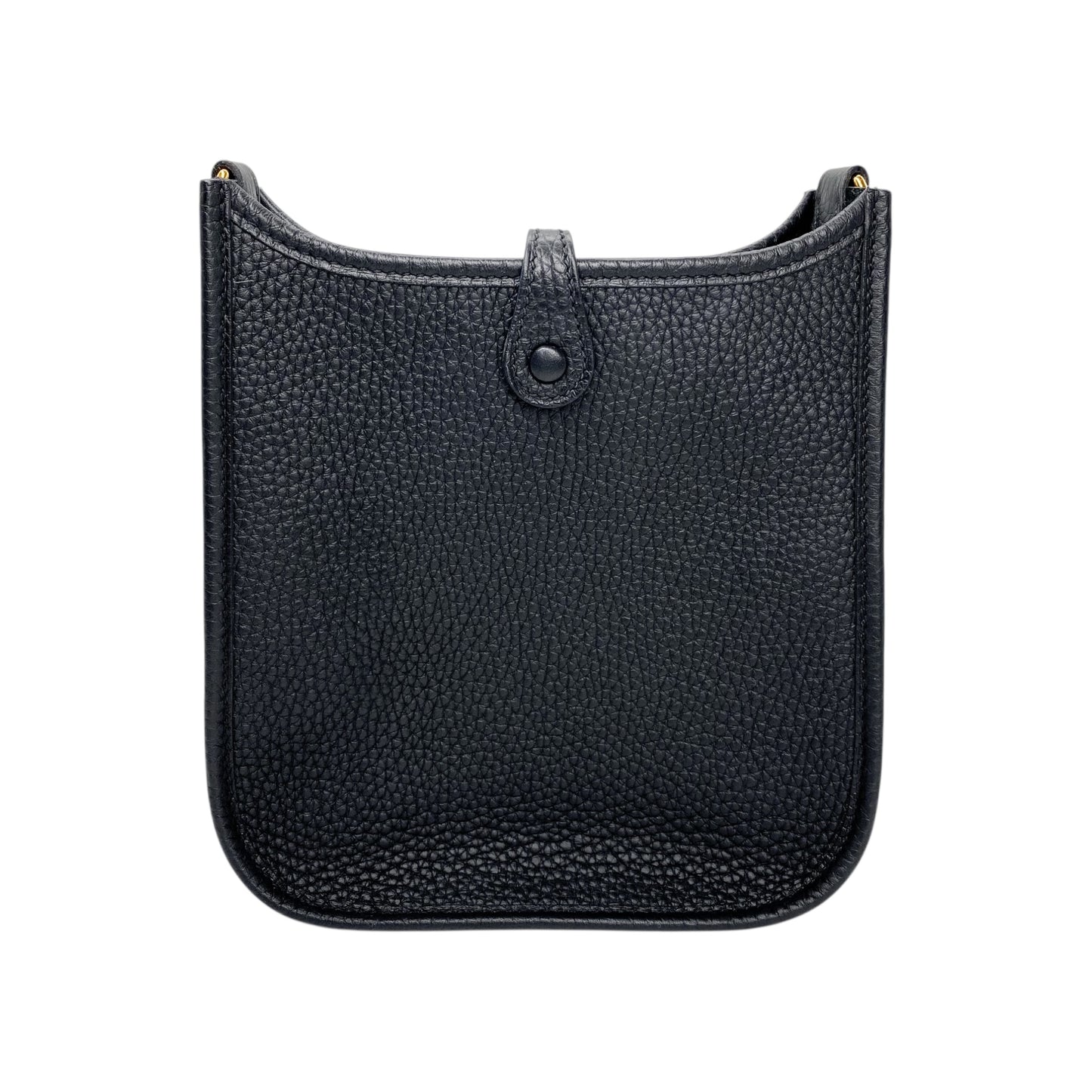 Hermes Evelyne TPM Noir Clemence Gold Hardware