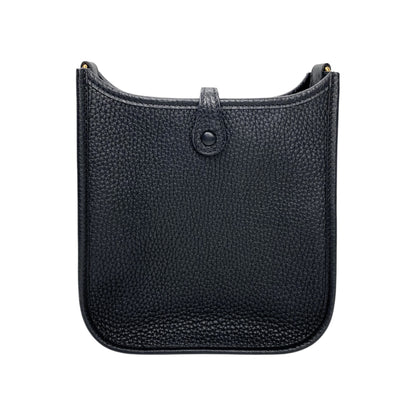 Hermes Evelyne TPM Noir Clemence Gold Hardware