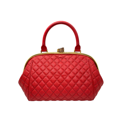 Chanel Red Retro Donna Satchel Bag